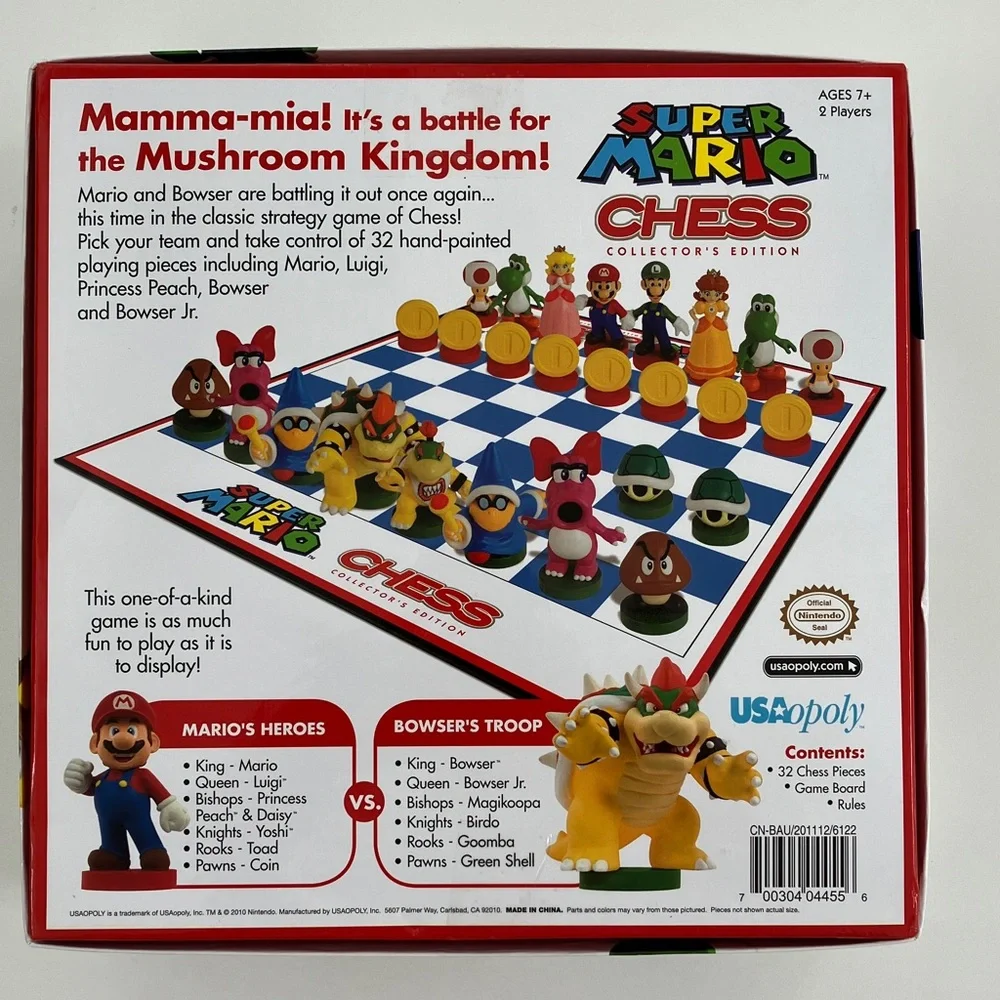 Super Mario Chess Game